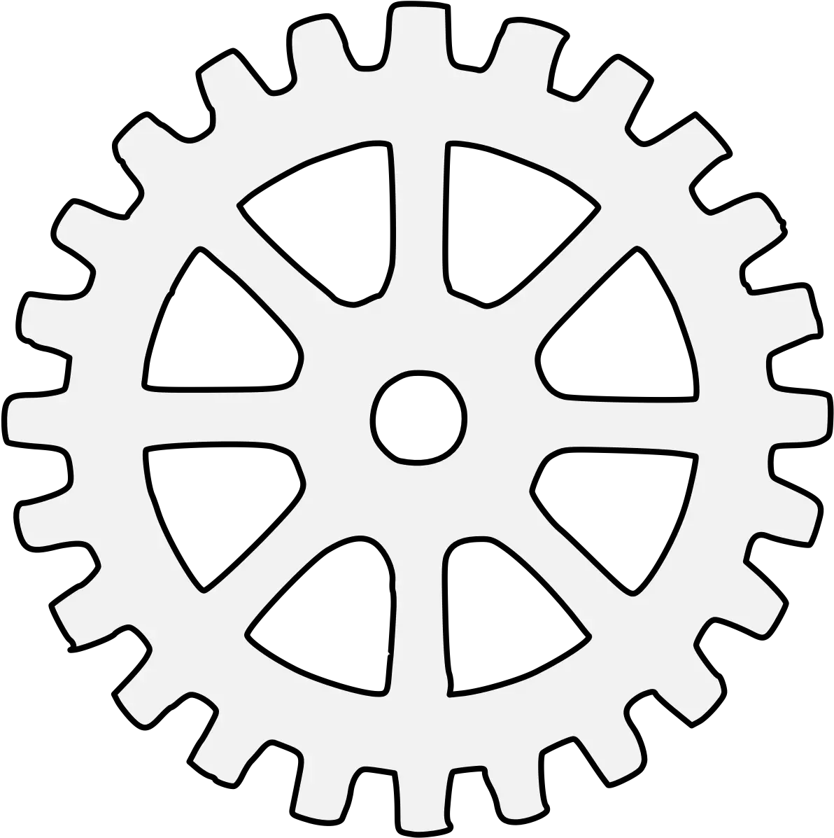  Cog Wheel Traceable Heraldic Art Samesystem Logo Png Cog Png