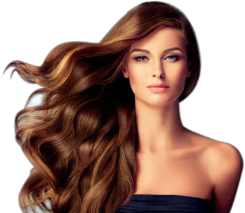  The Beauty Works Women Long Hair Png Hair Model Png