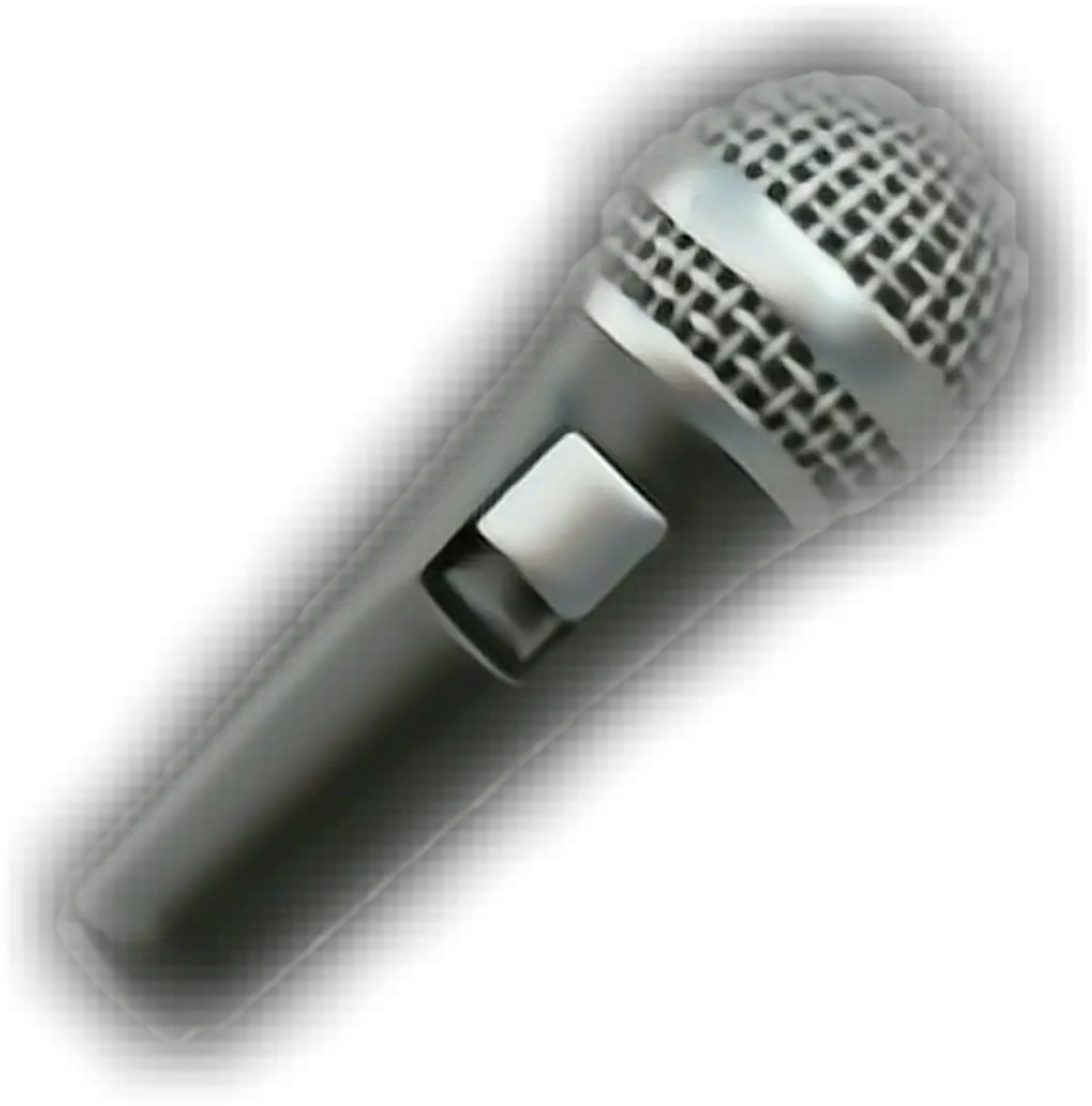  Microfoon Emoji Transparent Png Transparent Background Microphone Emoji Microfono Png