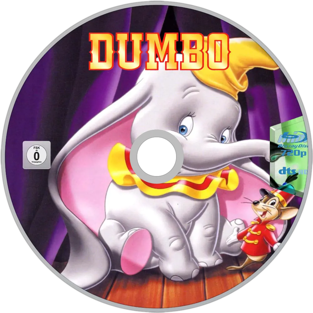  Download Dumbo Bluray Disc Image Dumbo Original Png Dumbo Png