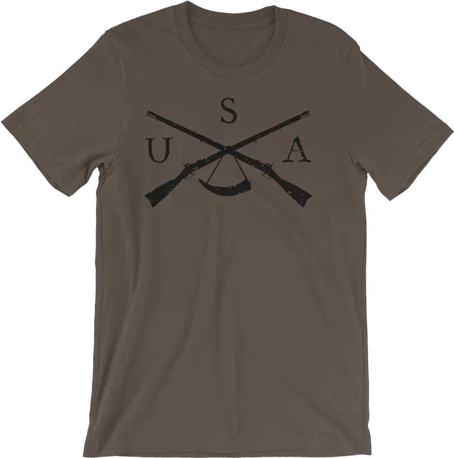  American Rifleman Premium Tshirt U2014 Folkway Lodge Png Musket Png