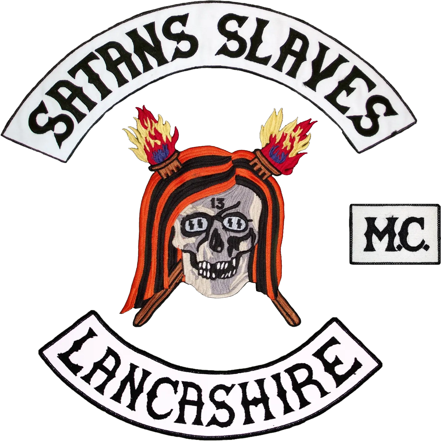  Satan Slaves Mc Lancashire Chapter Slave Png Mc Logo