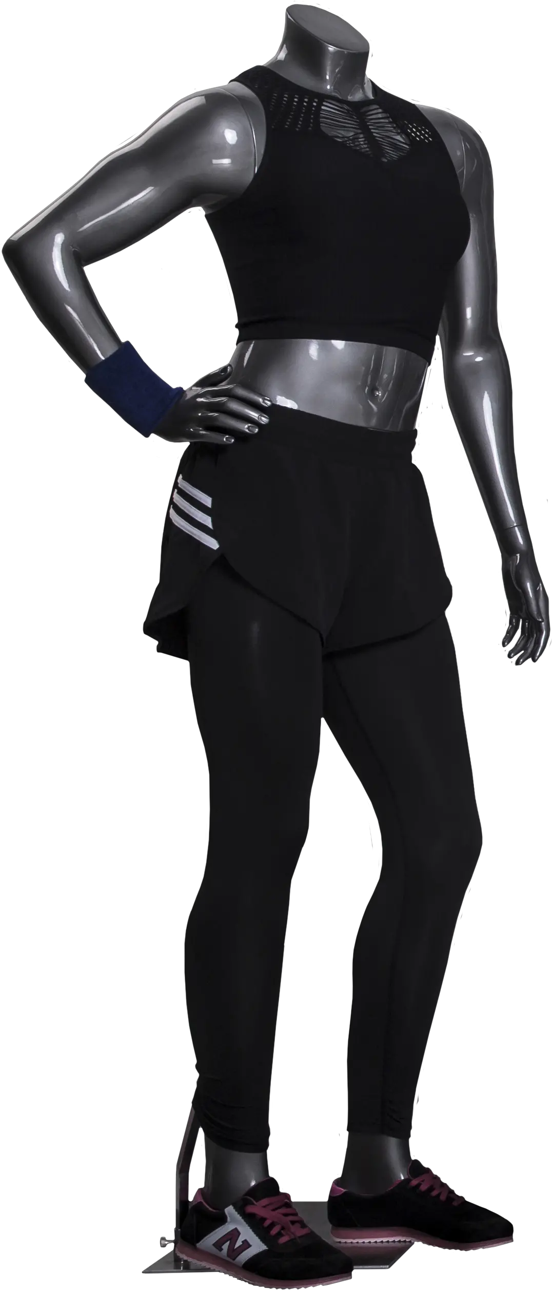  Headless Athletic Sports Female Mannequin Running Posture Png Mannequin Png