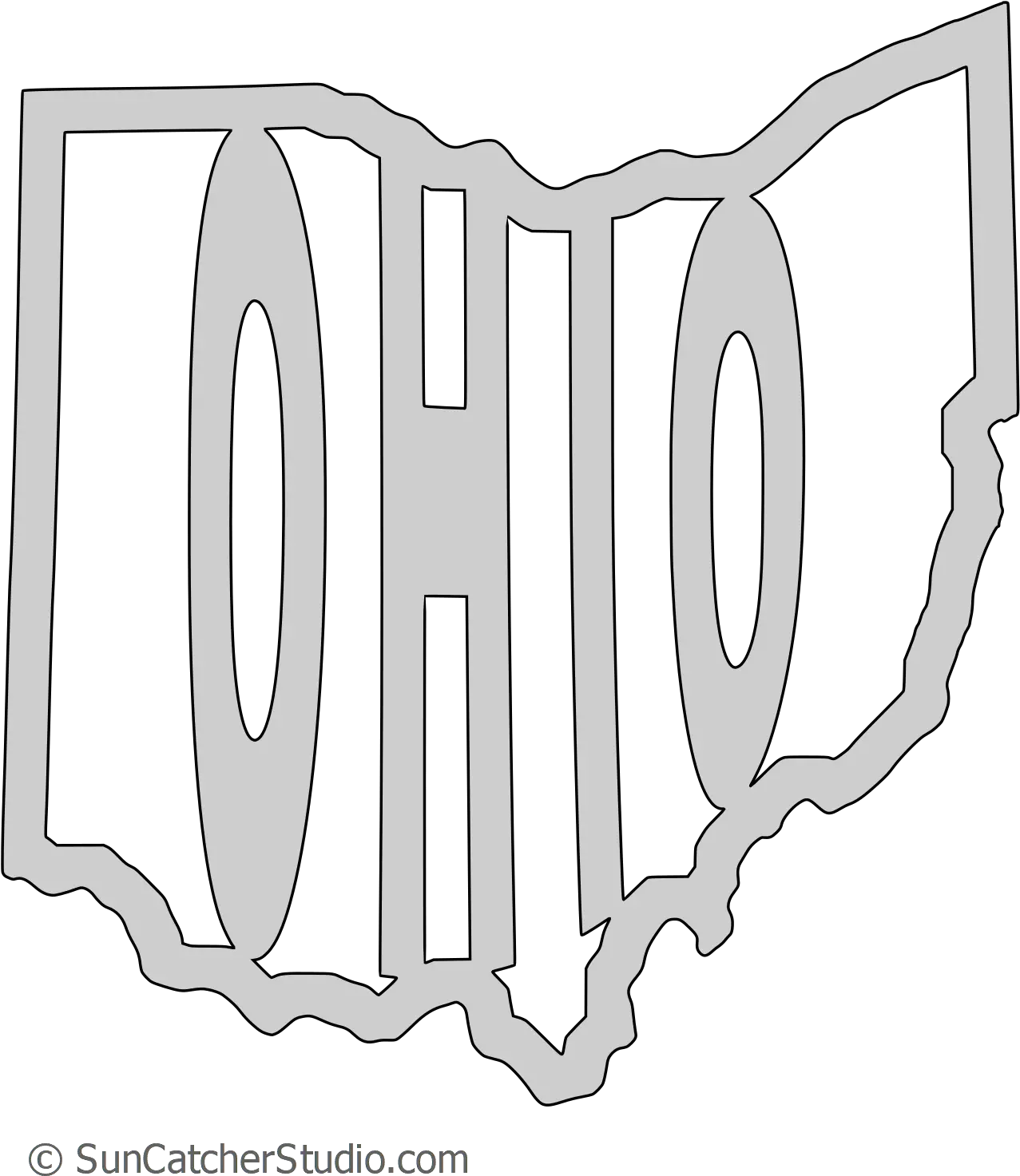  Free Ohio Svg Ohio Transparent Outline Png Shape Png