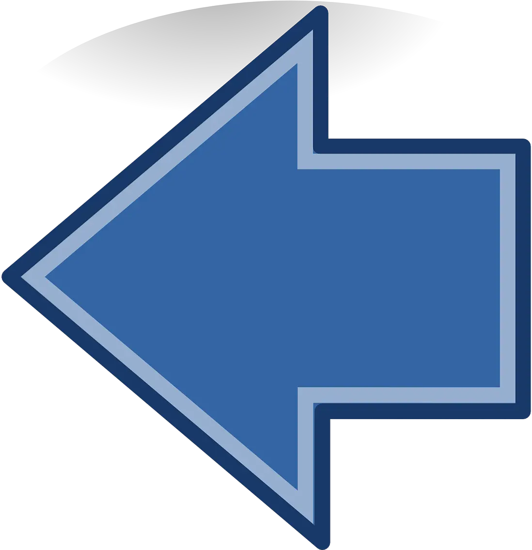  Arrow Left Blue Icon Button Png Image Flecha Izquierda Azul Png Flecha Png