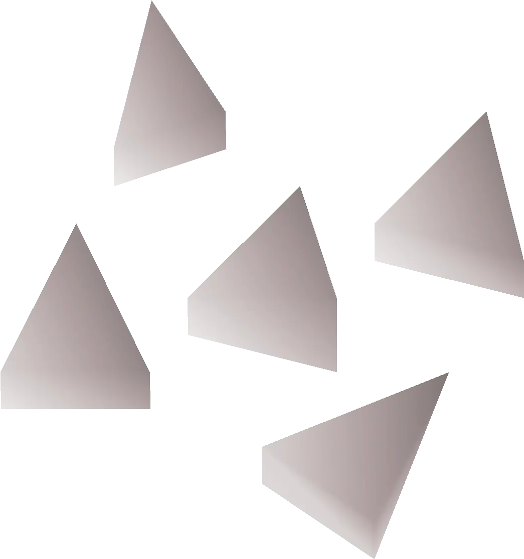  Diamond Bolt Tips Osrs Wiki Triangle Png Bolt Head Png