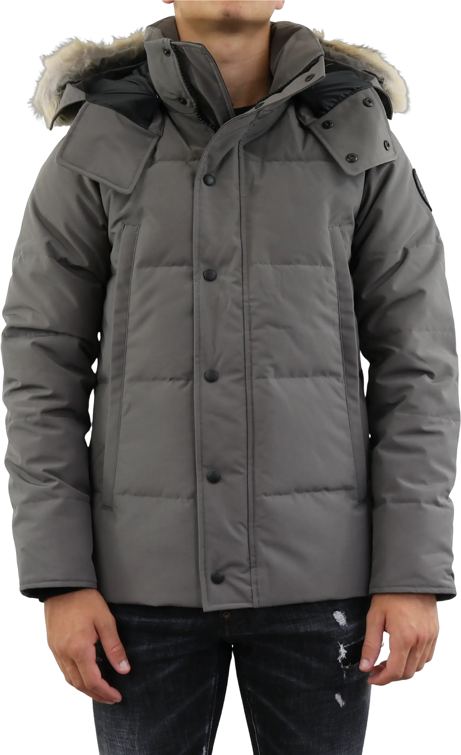  Order Black Label Wyndham Jackets Wyndham Parka Grey Black Label Png Jean Grey Png