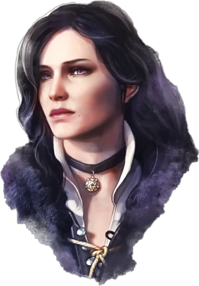  Yennefer Png All Yennefer Of Vengerberg Drawing Choker Png