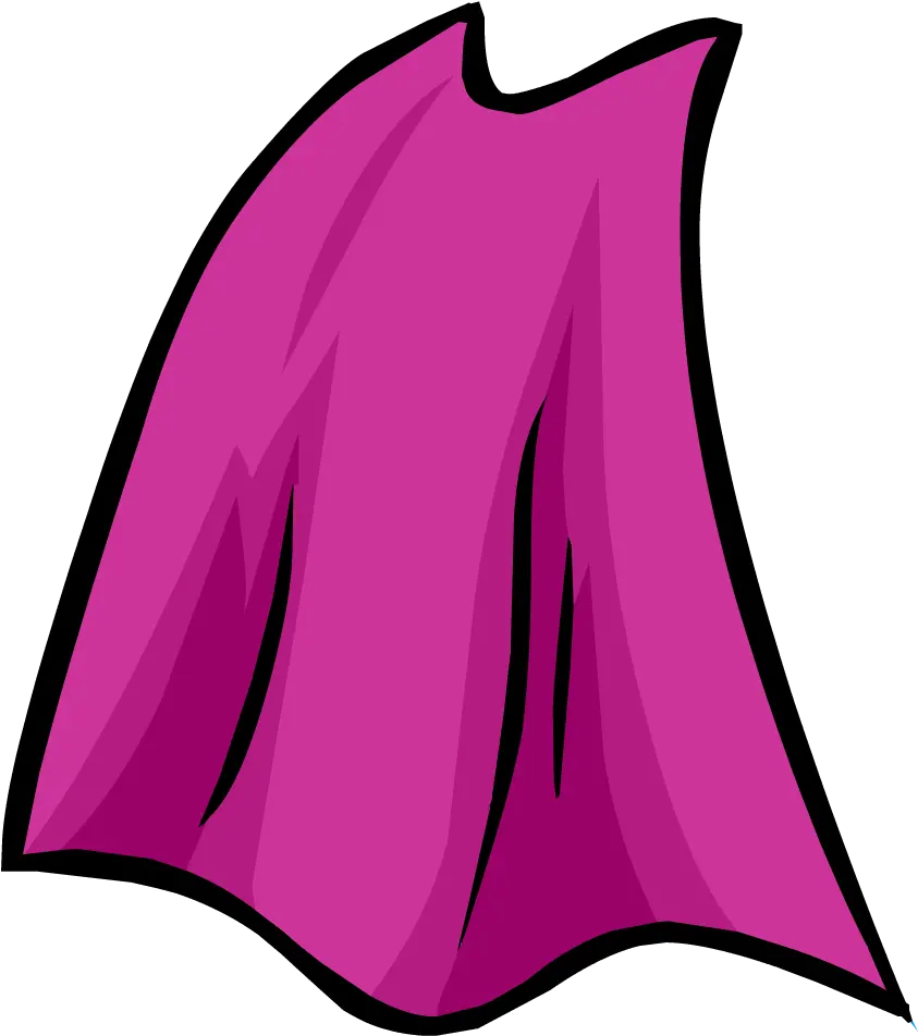  Pink Cape Club Penguin Online Wiki Fandom Cape Purple Png Cape Icon