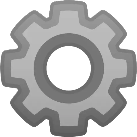  Gear Emoji Cockfosters Tube Station Png Android Gear Icon