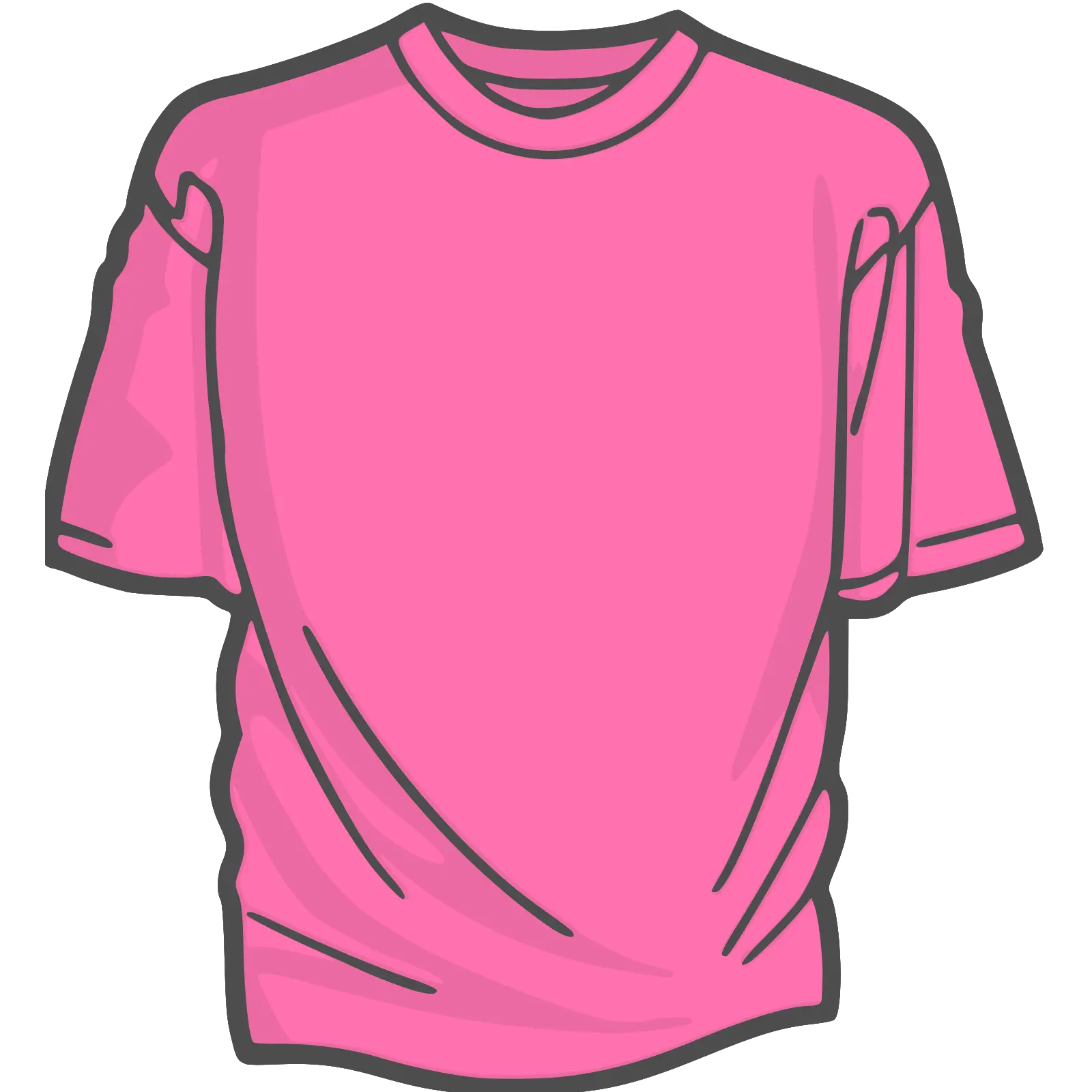  Blank T Shirt Clip Art Vector Clip Art Online Pink Shirt Clipart Png Tee Shirt Png