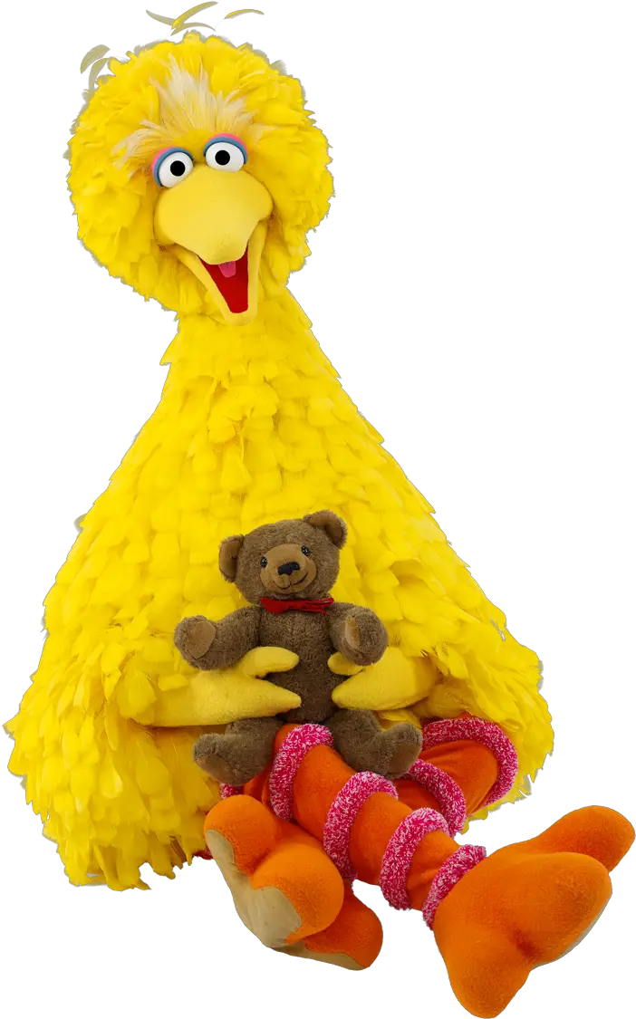  Big Bird Elmo Cookie Monster Mr Big Birds Teddy Bear Png Elmo Transparent