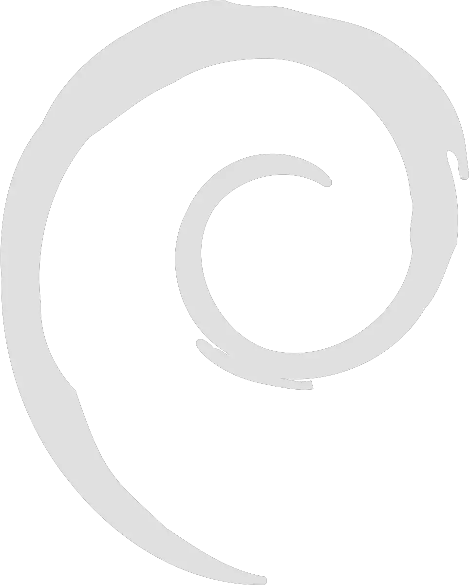  Faenza White Debian Logo Transparent Png Debian Logo