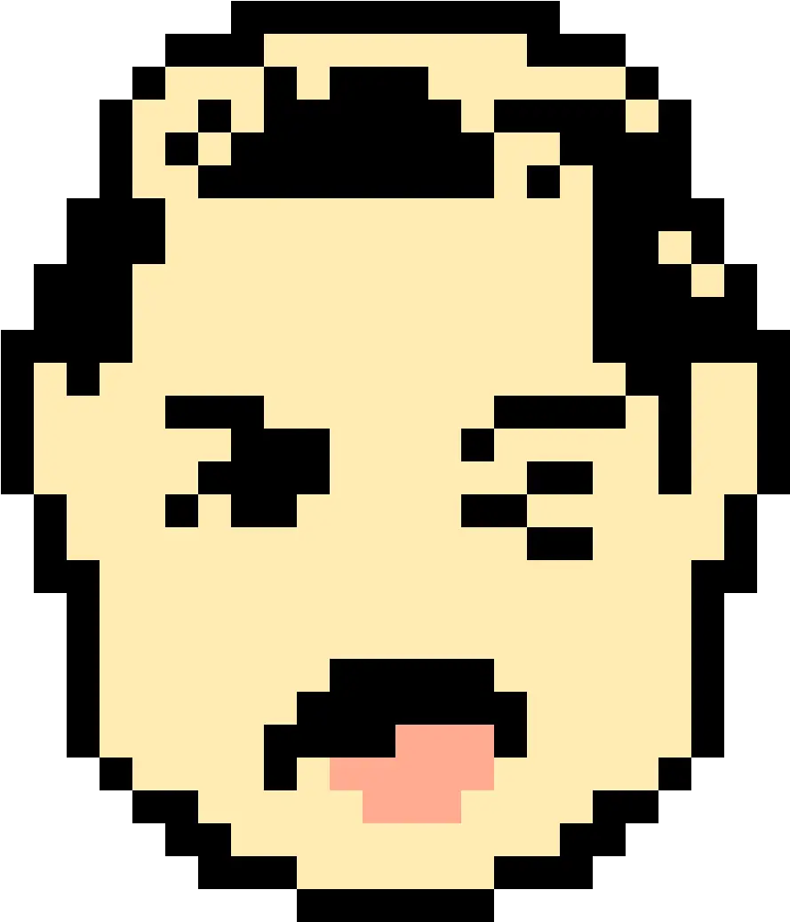  Download Freddie Mercury Smile Clipart Png Minecraft Pixel Art Template Mercury Png