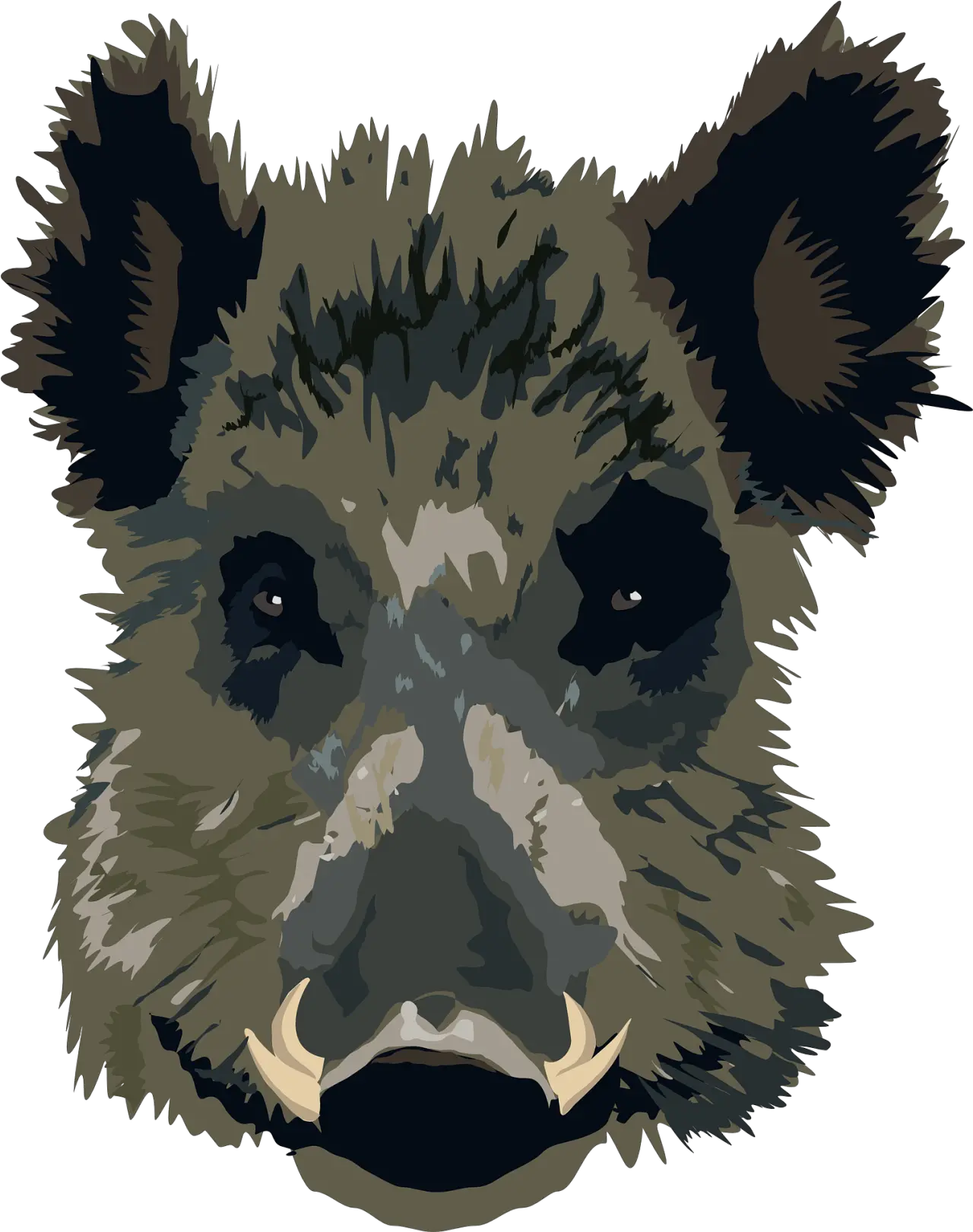  Wild Pig Face Beast Lord Of The Flies Png Flies Png