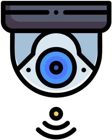  Free Security Camera Icon Of Colored Outline Style Dot Png Security Camera Icon Free