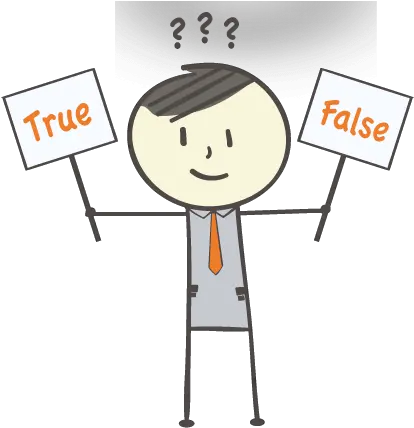  Chapter 2 True Or False Signs Png True False Icon