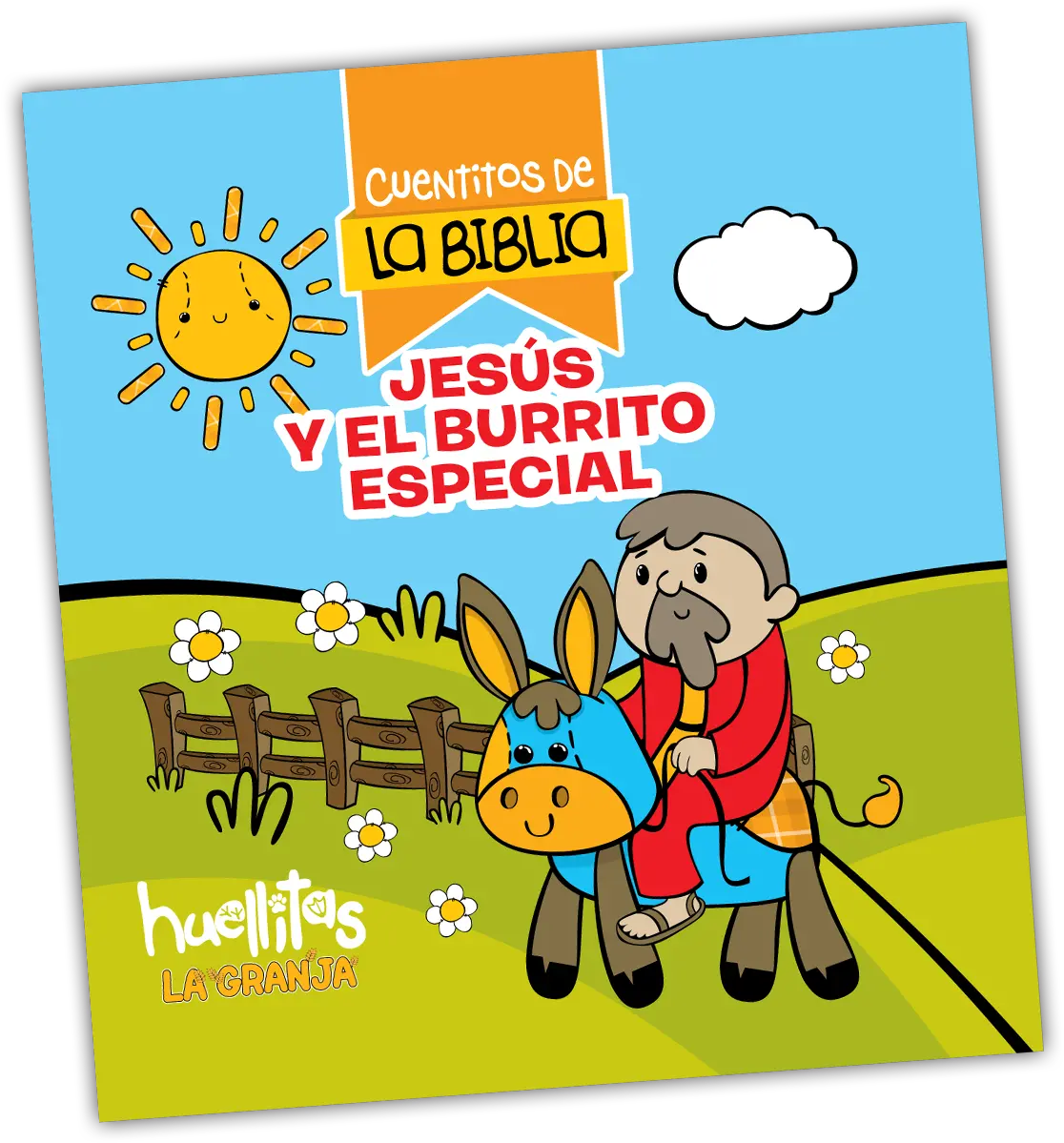  La Biblia Png Image Jesus Y El Burrito 3674438 Vippng Cartoon Biblia Png