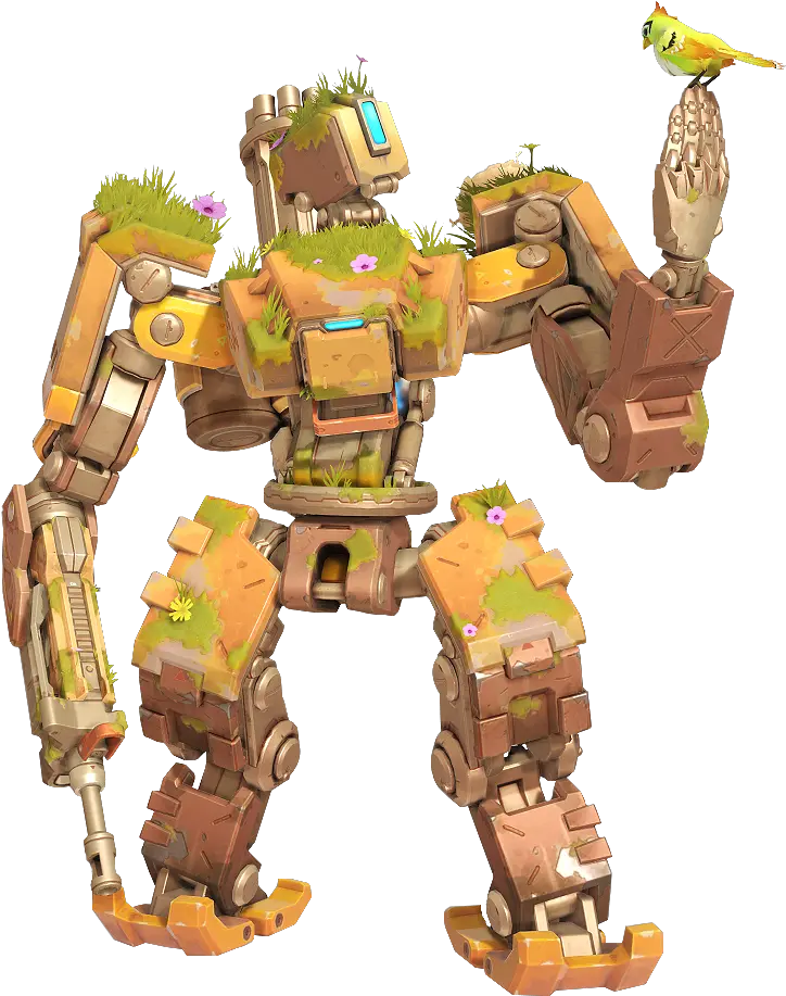  Overgrown Bastion Overwatch Bastion Png Bastion Png