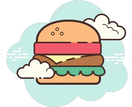  Hamburger Icon In Cloud Style Gmail Icon Aesthetic Cloud Png Hamburger Bun Icon