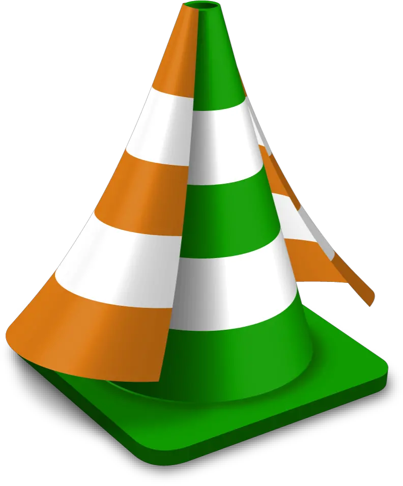  Cone Vlc Media Player Green Png Cone Png