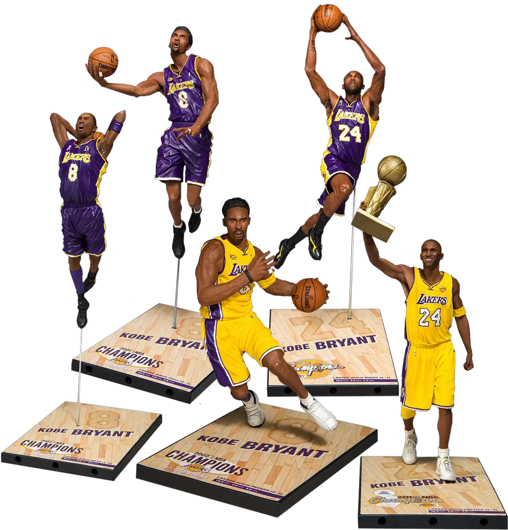  Mcfarlane Toys Nba Kobe Bryant Nba Toys Png Kobe Bryant Transparent