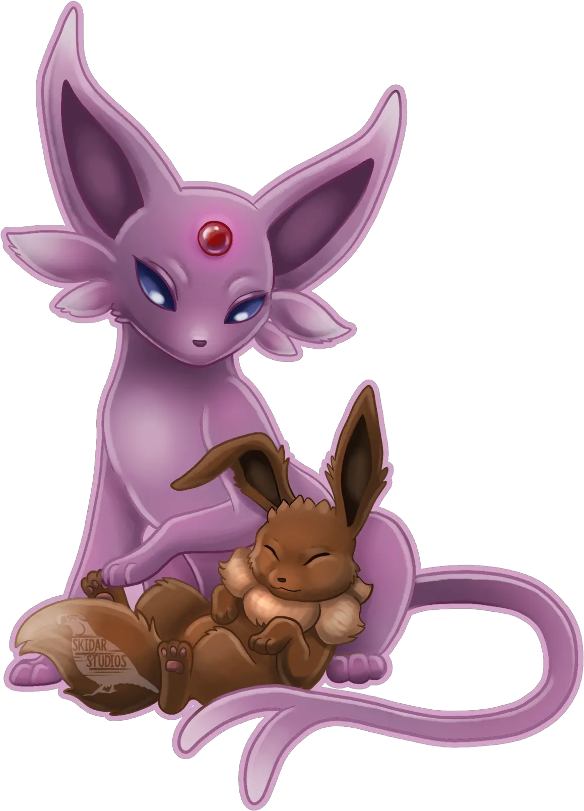  Eevee Espeon Espeon And Eevee Art Png Espeon Png