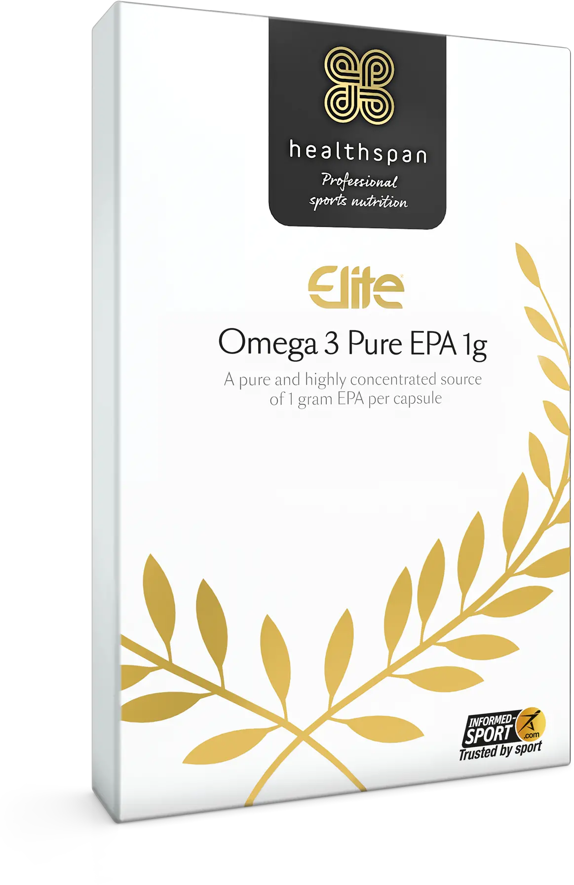  Elite Omega 3 Pure Epa 1g Healthspan Elite Opti Turmeric Png Epa Logo Png