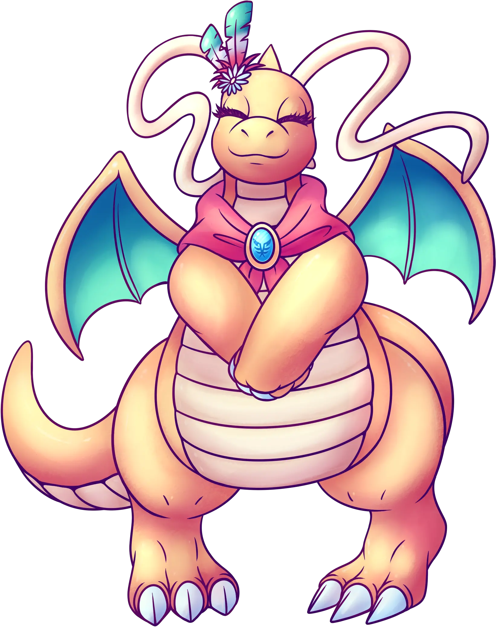  Fur Affinity Dot Pokemon Dragonite Female Png Dragonite Png