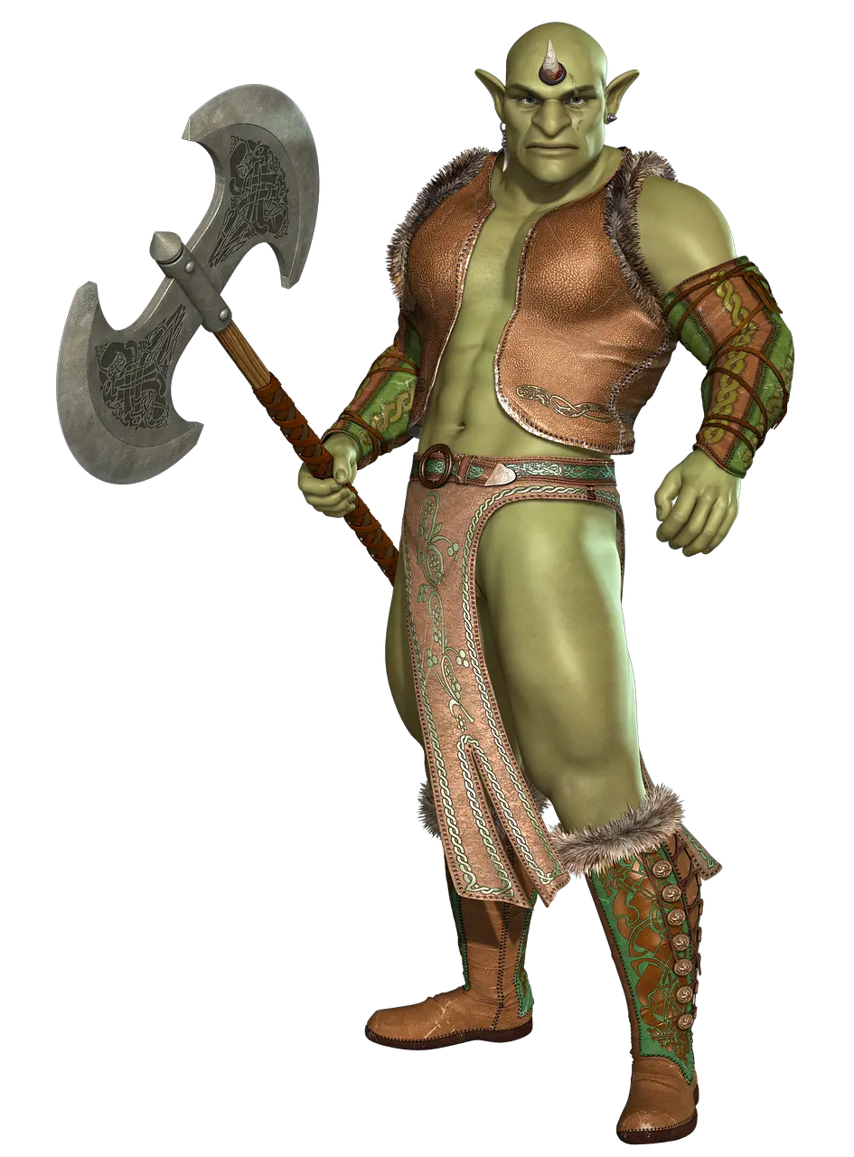  Orc Ogre Troll Ogre Monster Png Orc Png