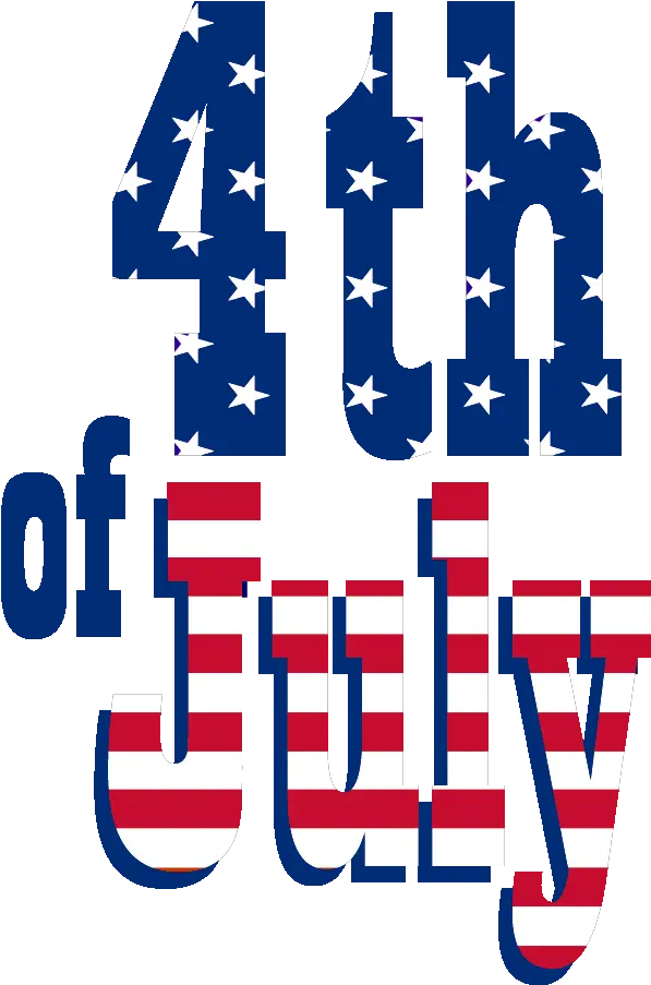  4th Of July Transparent Png Clipart Happy 4th Of July Text July Png