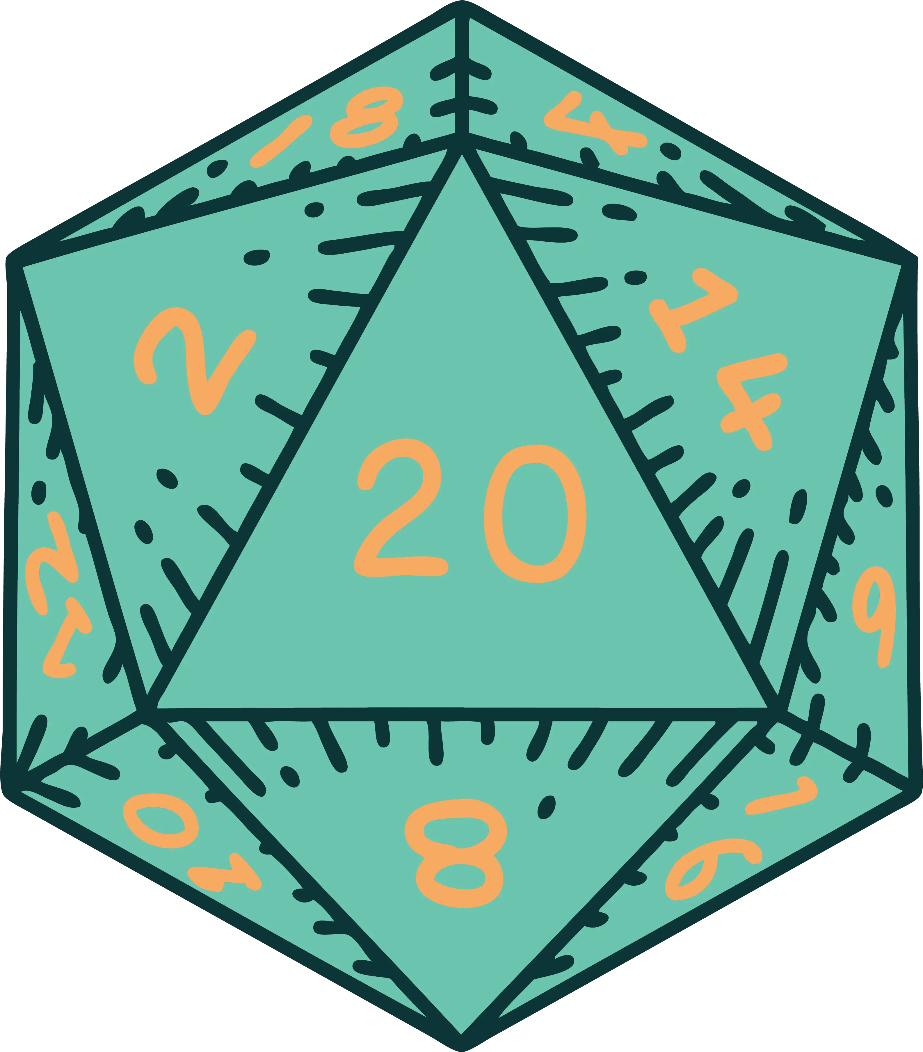  Dungeons Dragons Club D20 Vector Png Dungeon And Dragons Logo