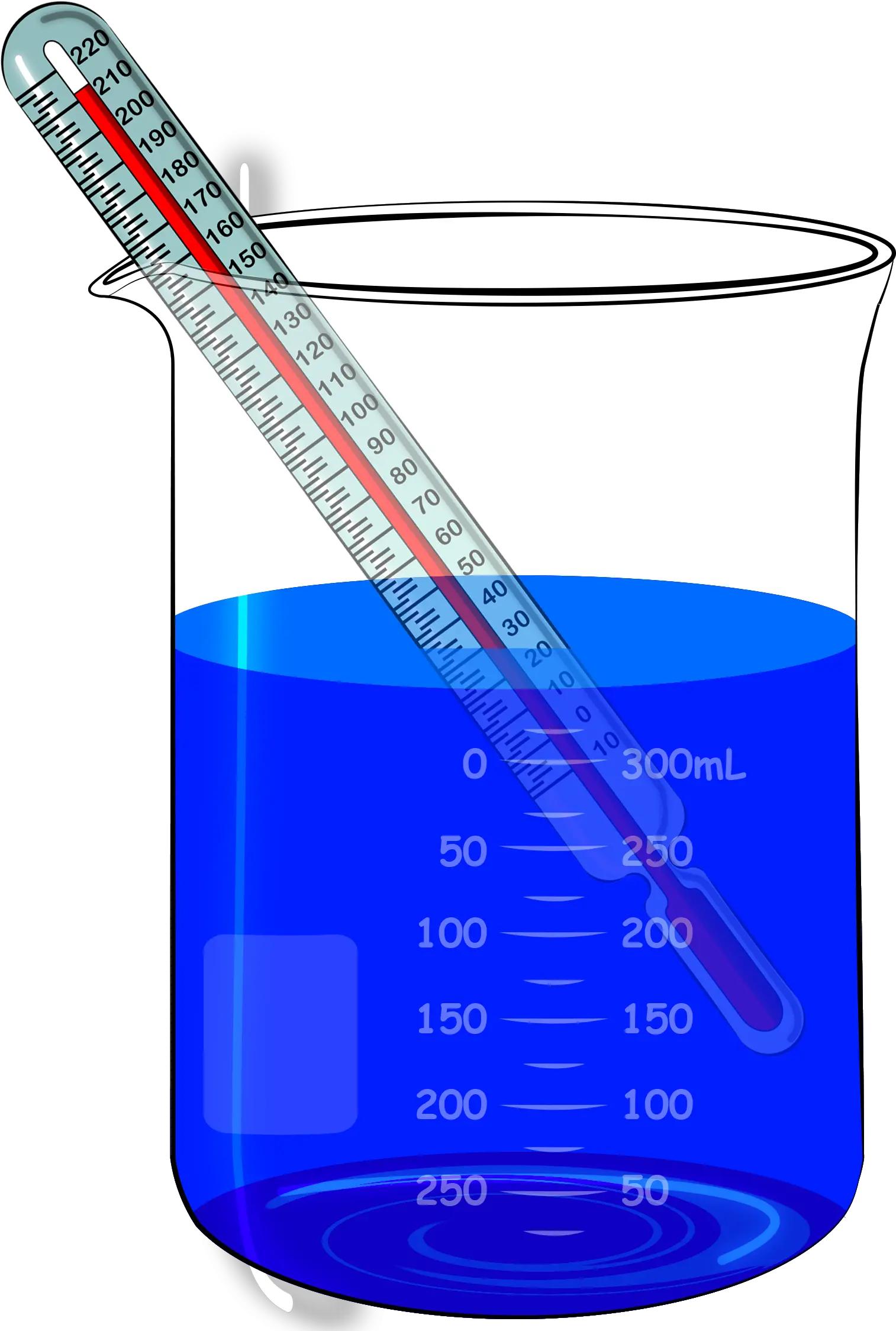  Svg Library Stock Beaker Transparent Laboratory Thermometer In Beaker Png Beaker Png