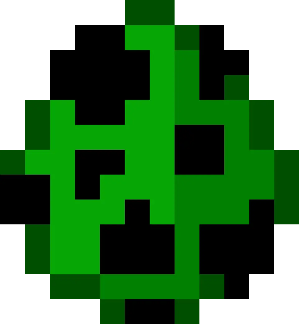  Pixilart Minecraft Creeper Spawn Egg Png Creeper Transparent