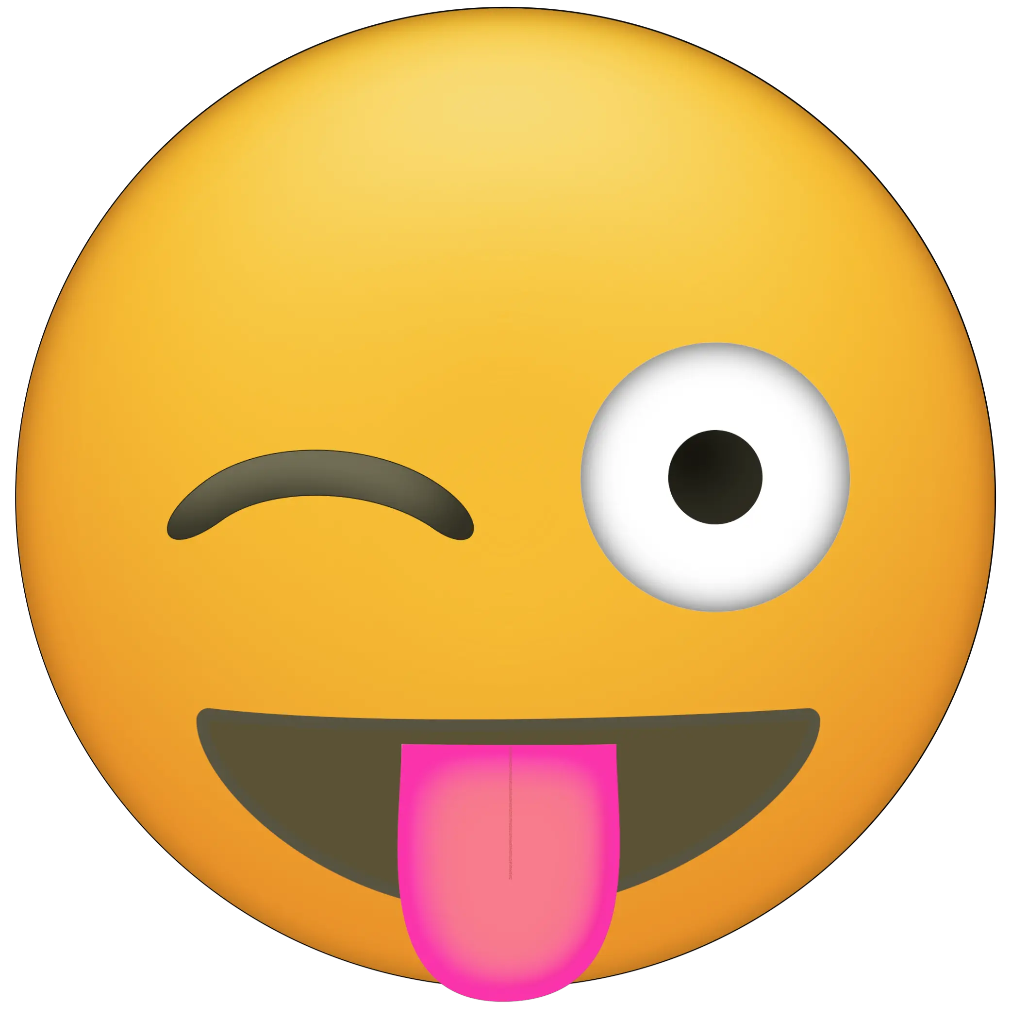  Emoji Faces Printable Emoji Png Wink Emoji Png