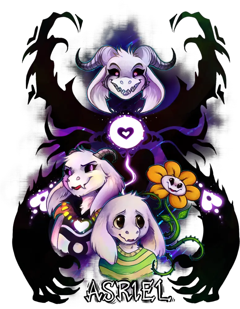  Free Download Undertale Wallpaper Related Keywords Asriel Dreemurr And Flowey Png Papyrus Undertale Transparent