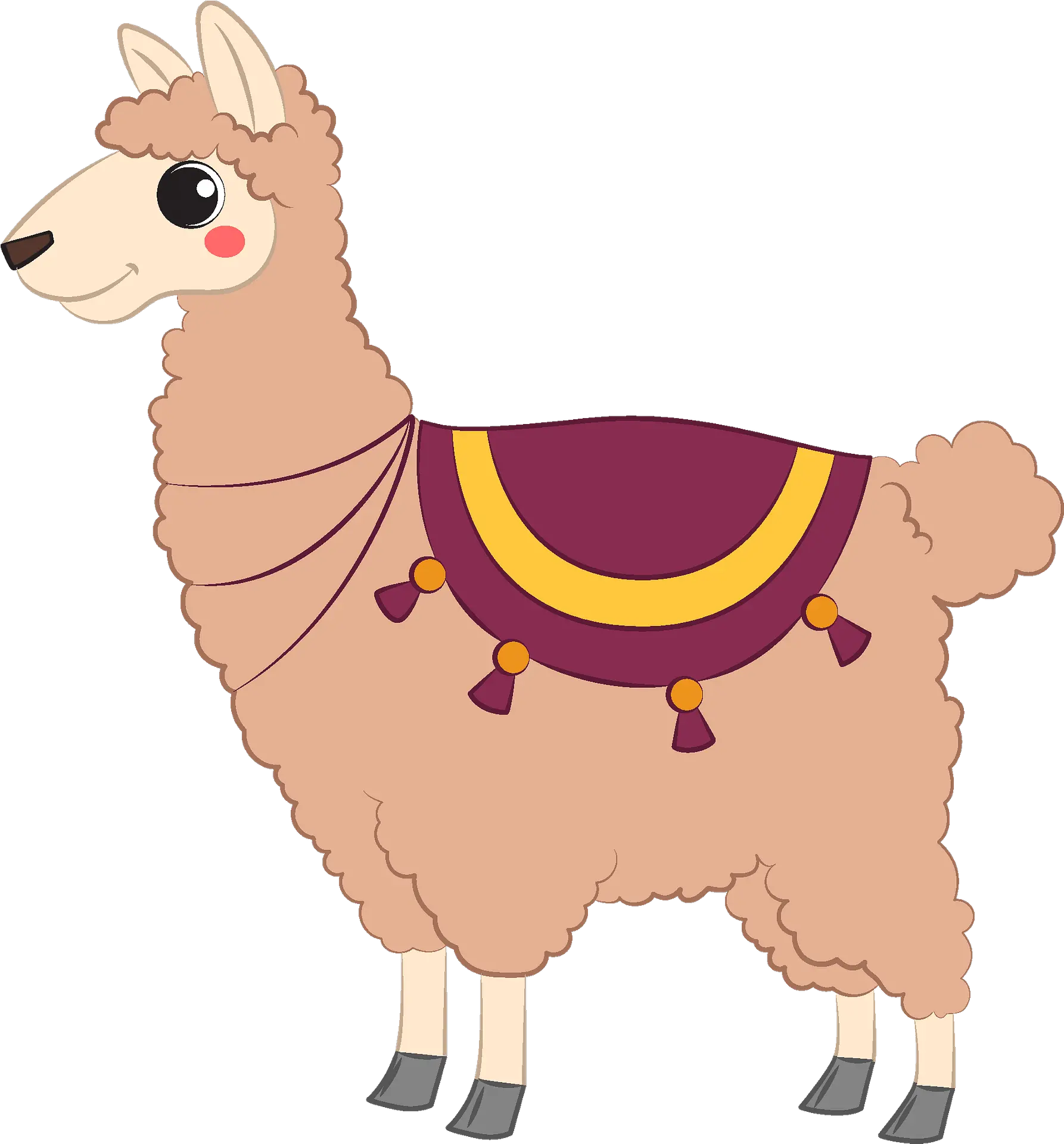  Llama Clipart Animal Figure Png Llama Transparent