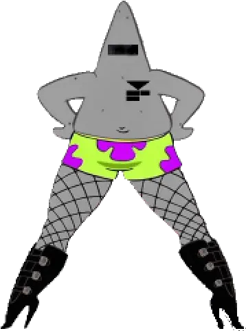  Earthbound Patrick Long Legs Png Patrick Star Png