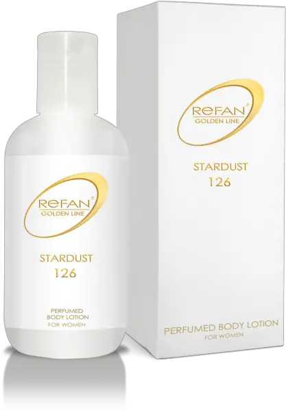  Golden Line Stardust Perfumed Body Lotion With Brocade Refan Cosmetics Png Golden Line Png