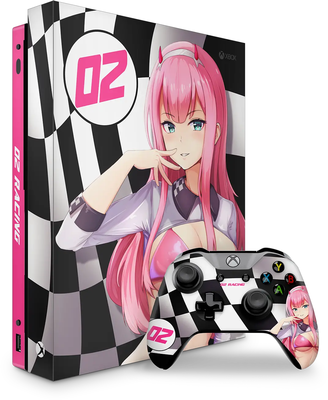  Racing Zero Two Xbox One Skin Zero Two Xbox One Png Zero Two Png