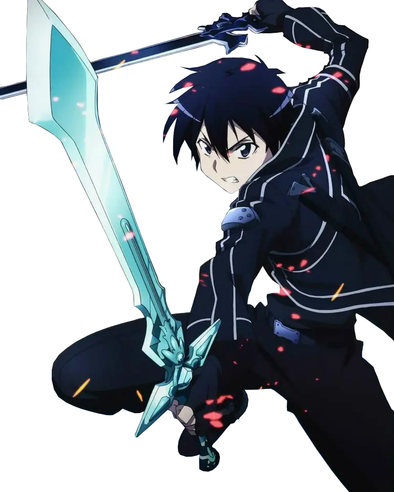  Sword Art Online Kirito Png Kirito Sao Kirito Png