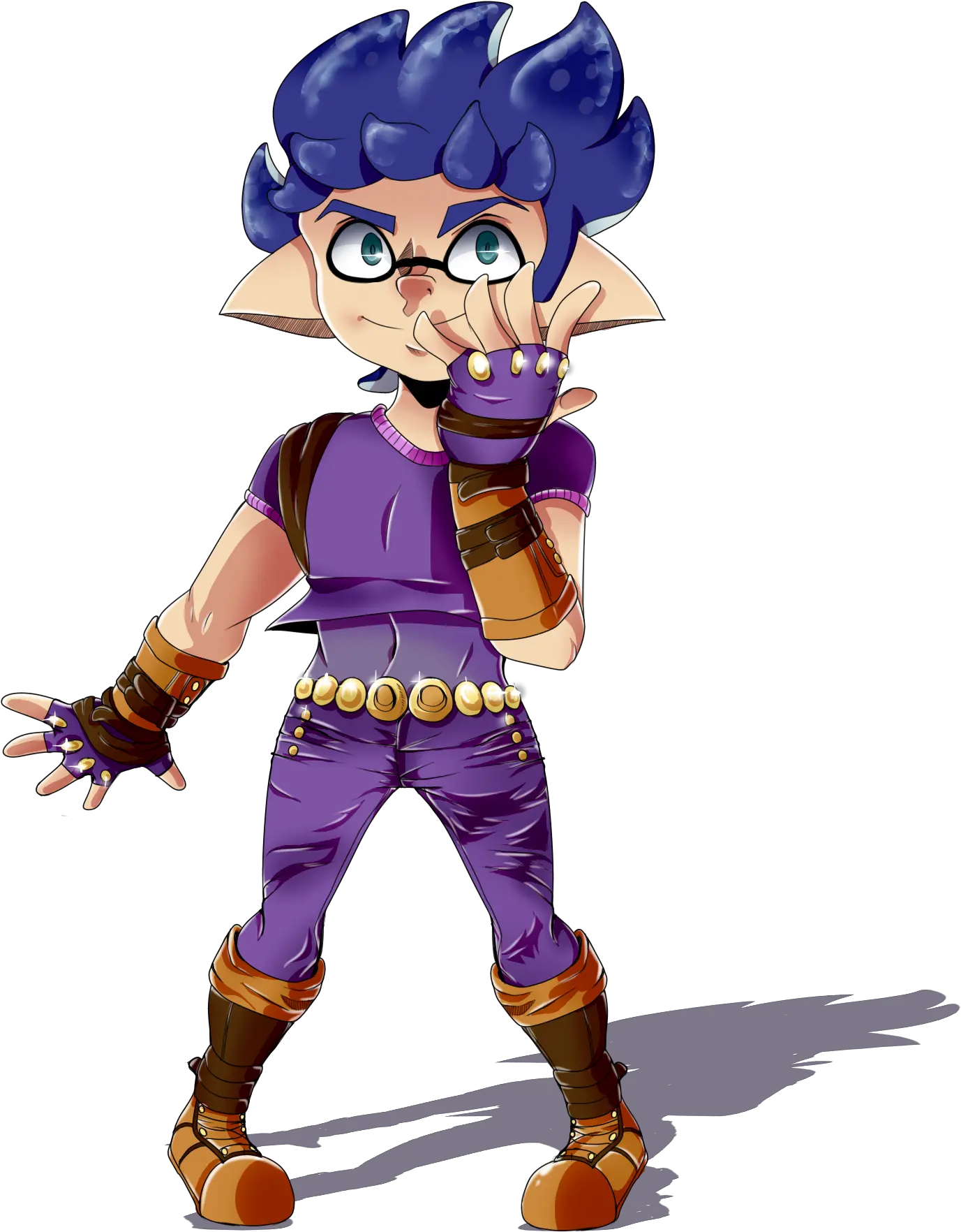  Inkling Jonathan Joestar Splatoon Know Your Meme Jojo Bizarre Adventure Jonathan Png Inkling Png