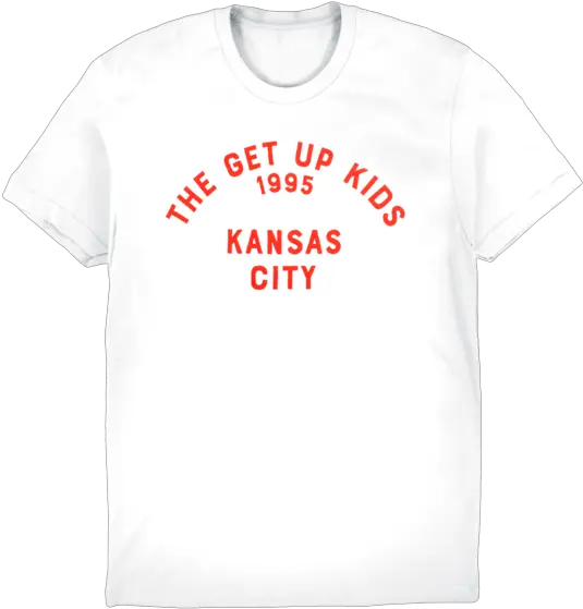  Kc Red Ink White Tee The Get Up Kids Online Store Indian Motorcycles Png White Tee Png