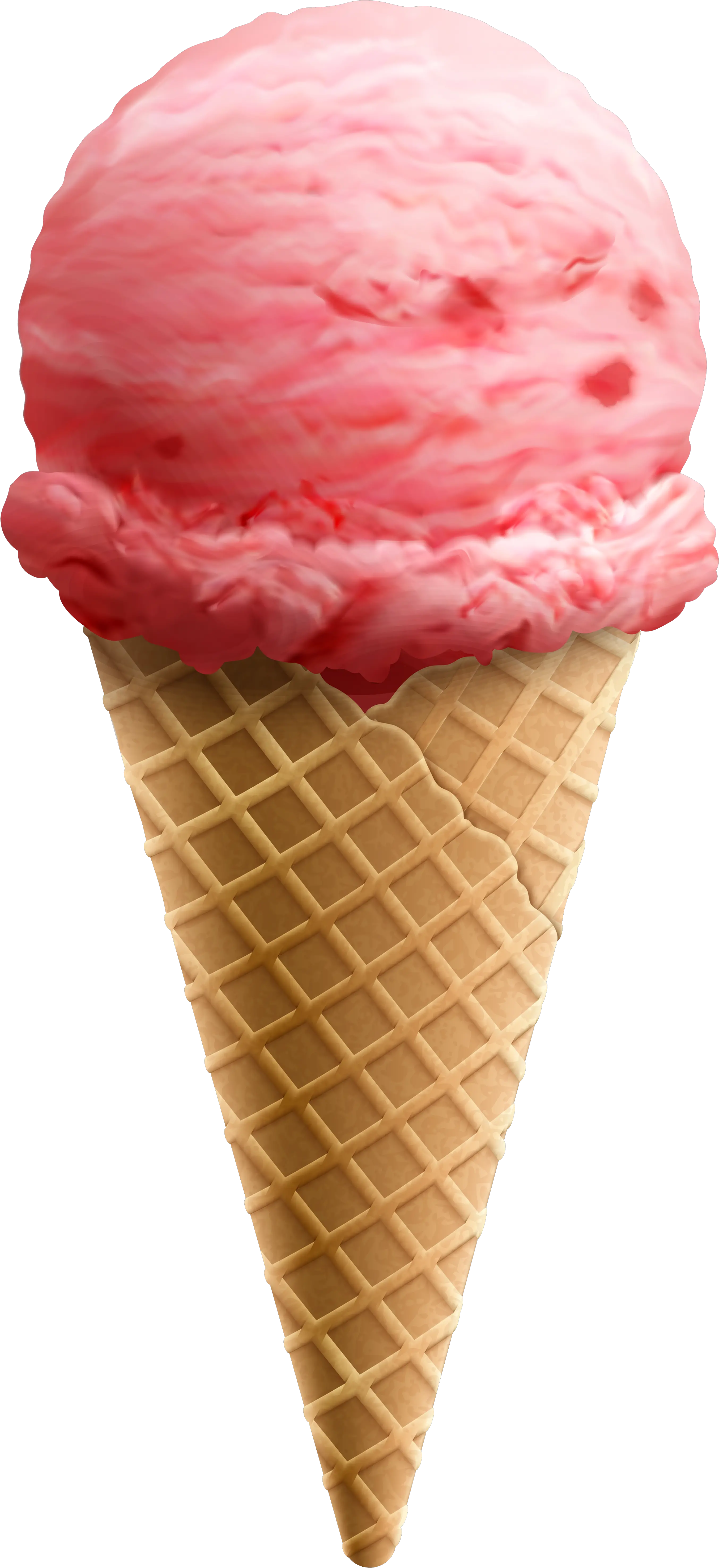  Pink Ice Cream Cone Png Icecream Png