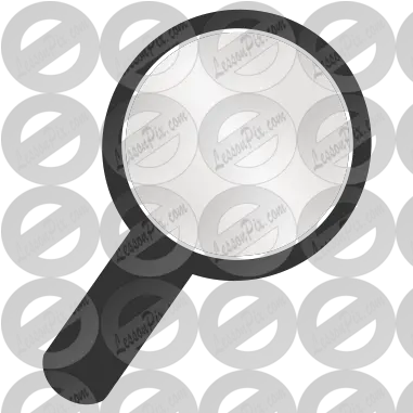  Magnifying Glass Stencil For Classroom Therapy Use Great Circle Png Magnifying Glass Clipart Png