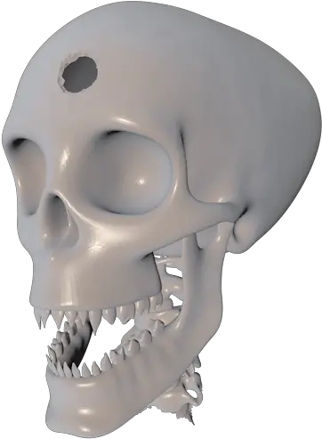  Alien Skull Skeleton Head 3d Png 3d Skull Png