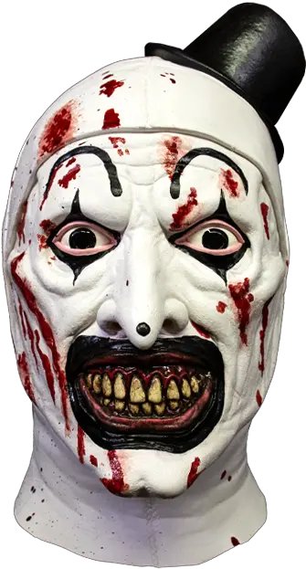  Terrifier Bloody Killer Art The Clown Mask Art The Clown Mask Png Clown Makeup Png