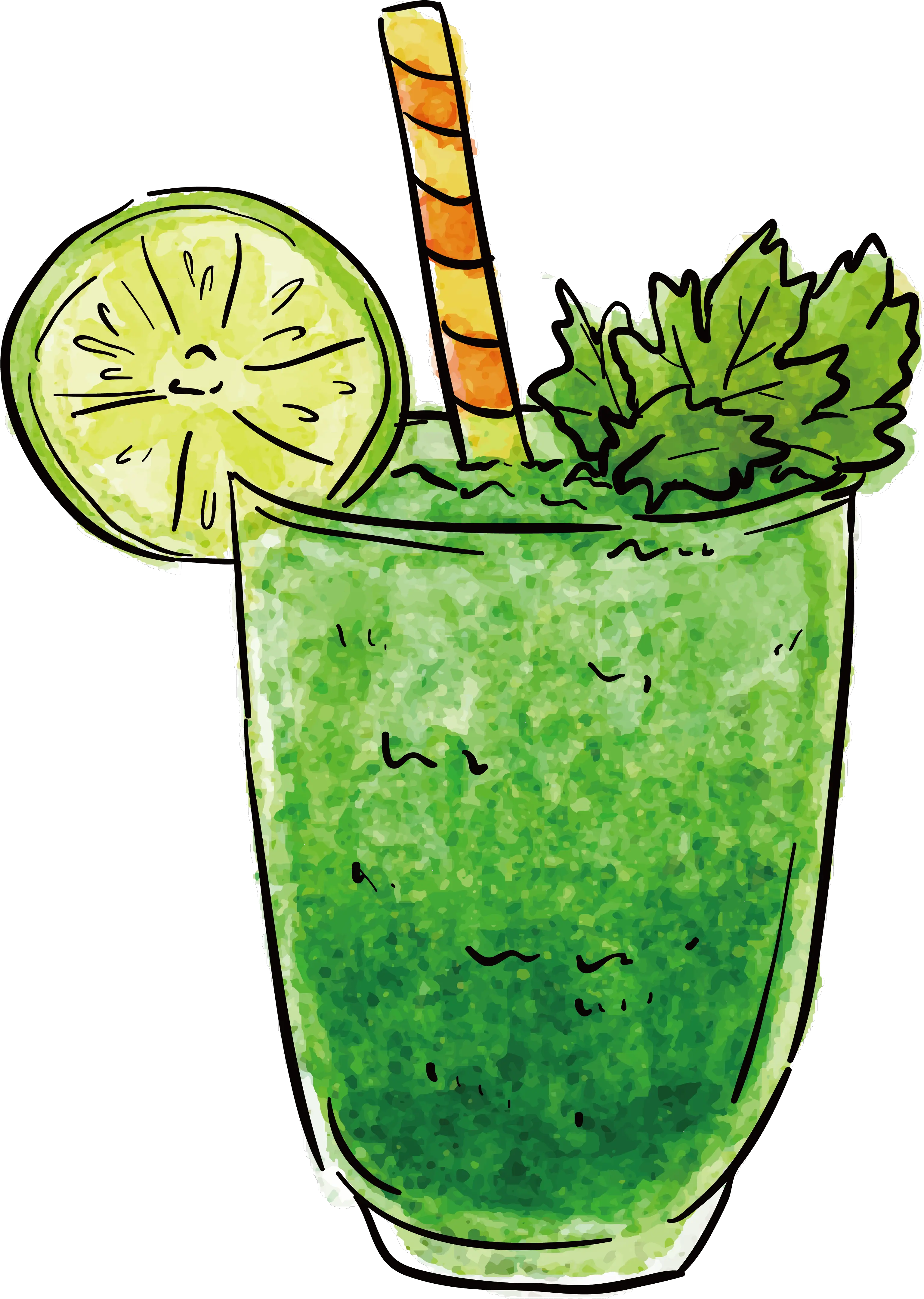  Transparent Green Smoothie Clipart Transparent Background Smoothie Clipart Png Smoothie Png