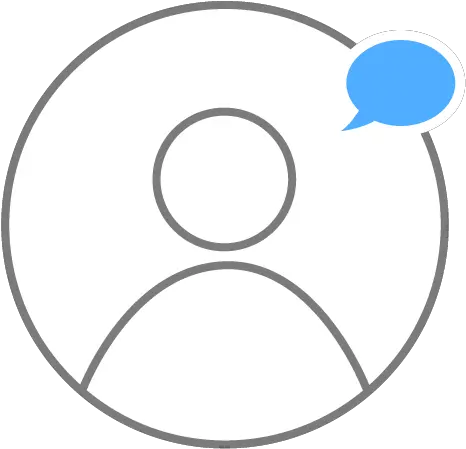  User New Message Icon Designbust Dot Png Sms Icon