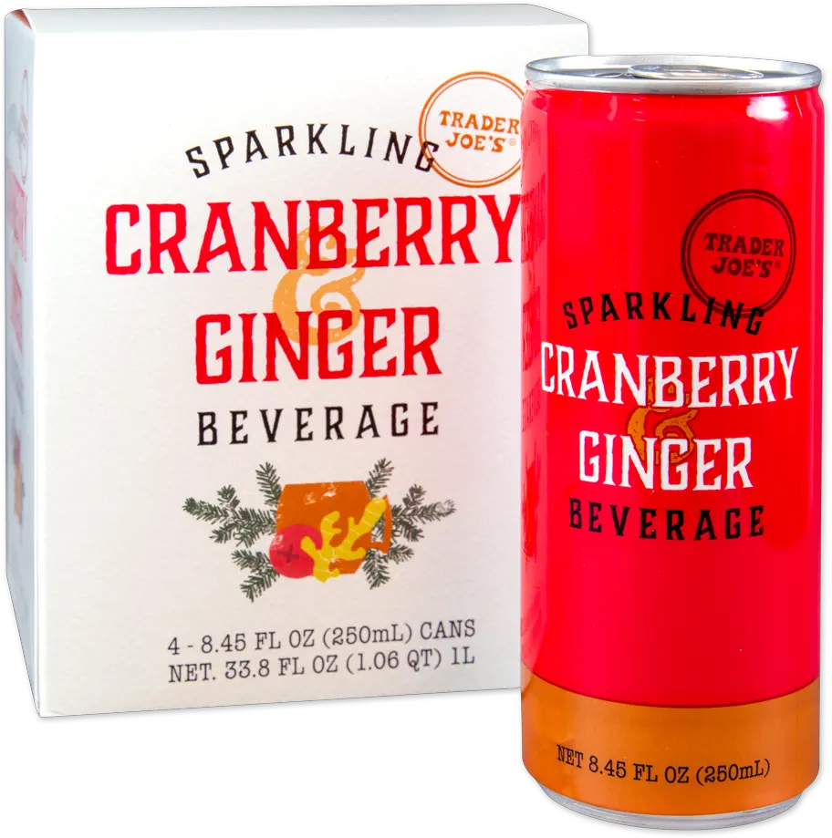  Sparkling Cranberry Ginger Beverage Cylinder Png Cranberry Icon